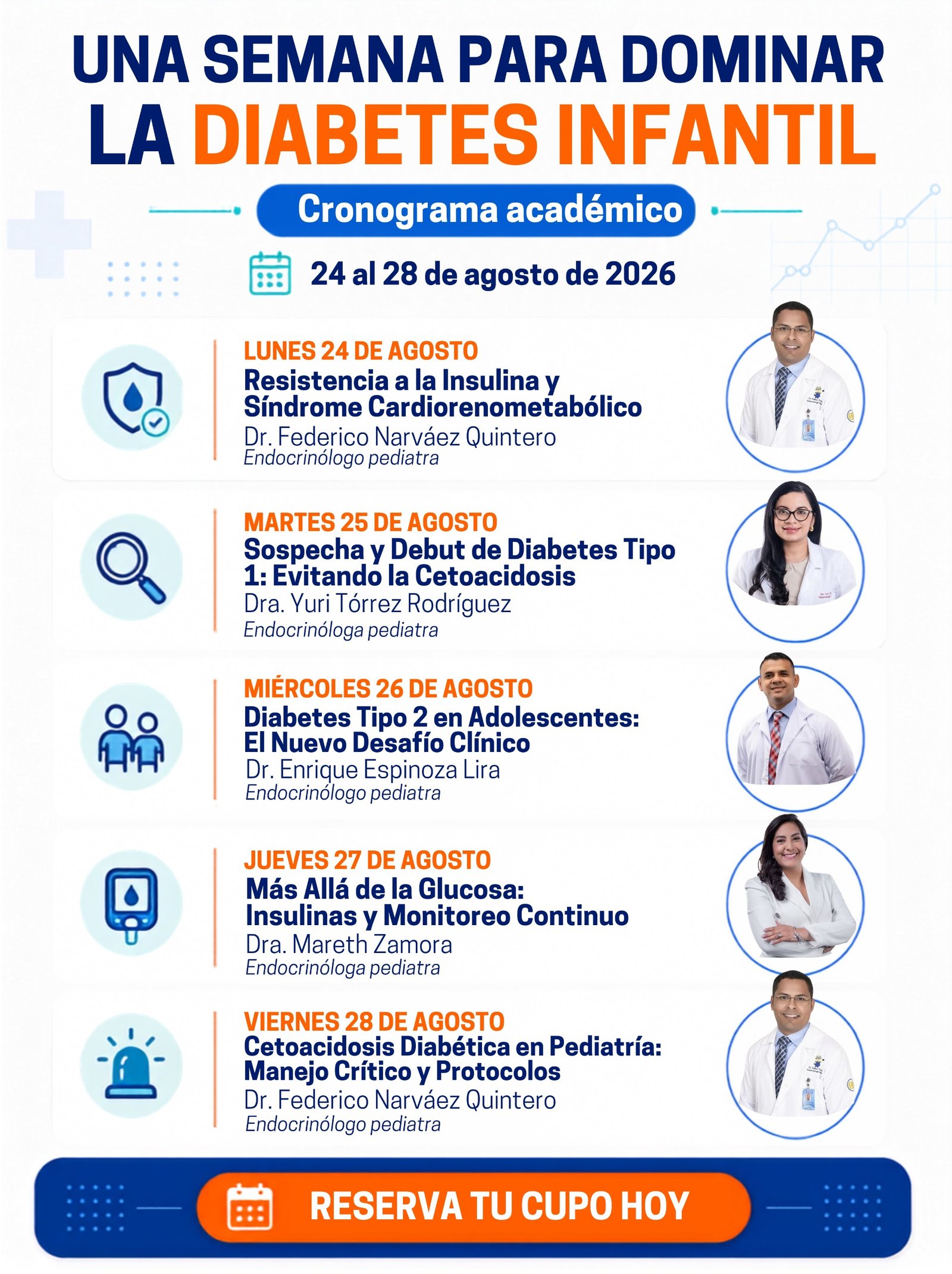 Una Semana para Dominar la Diabetes Infantil
